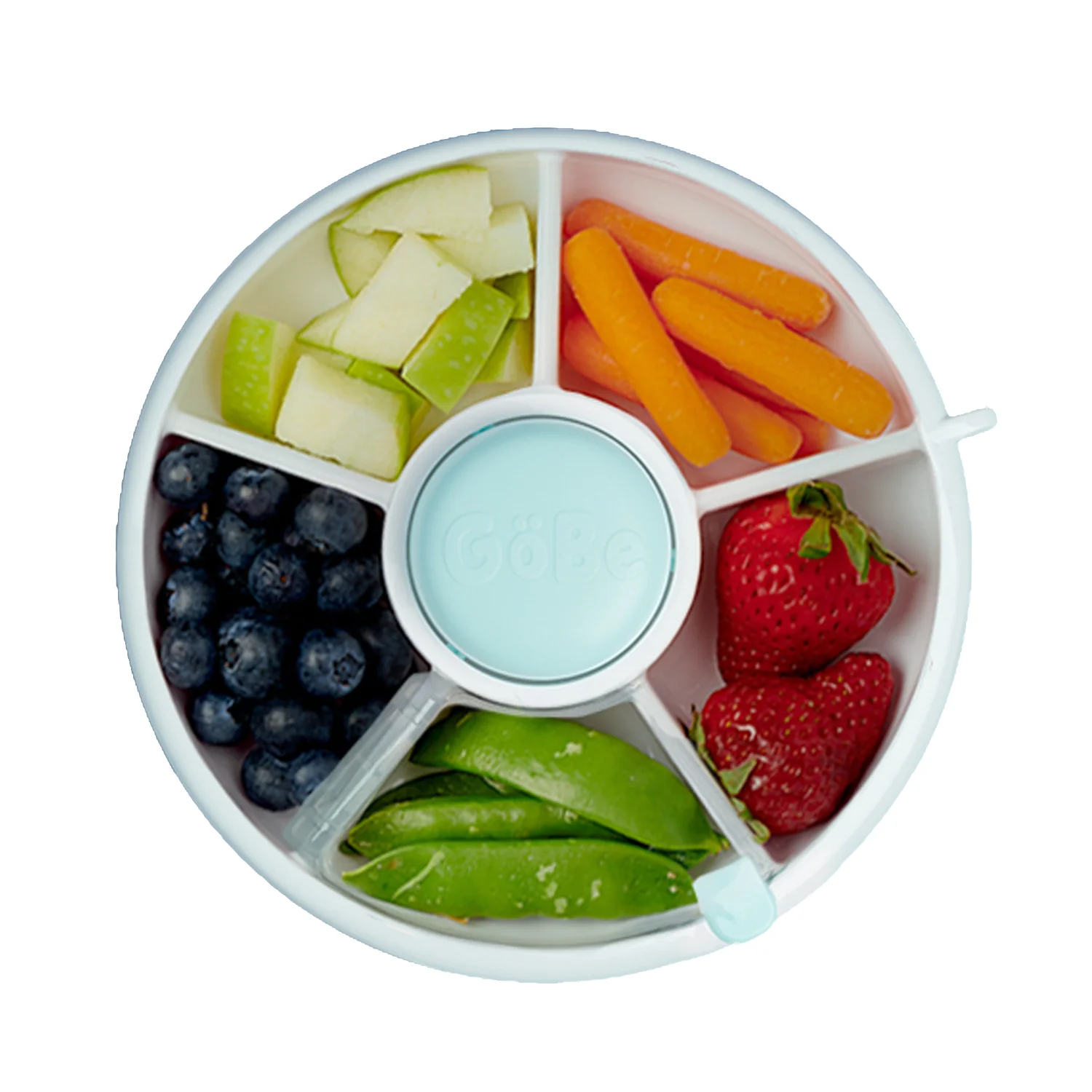 Yellow Sm - GoBe Kids Original Snack Spinner: Lemon Yellow - Image 13