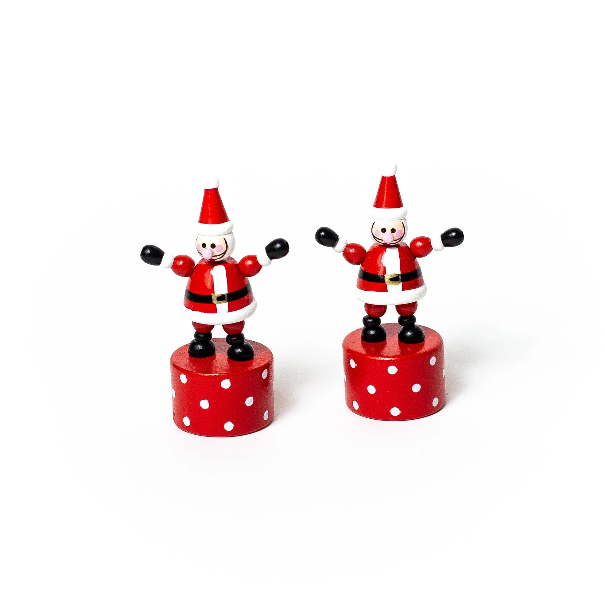 Santa & Reindeer Push Puppets - Jack Rabbit Creations - Santa & Reindeer Christmas Push Puppets Refill - Set of 24 - Image 3