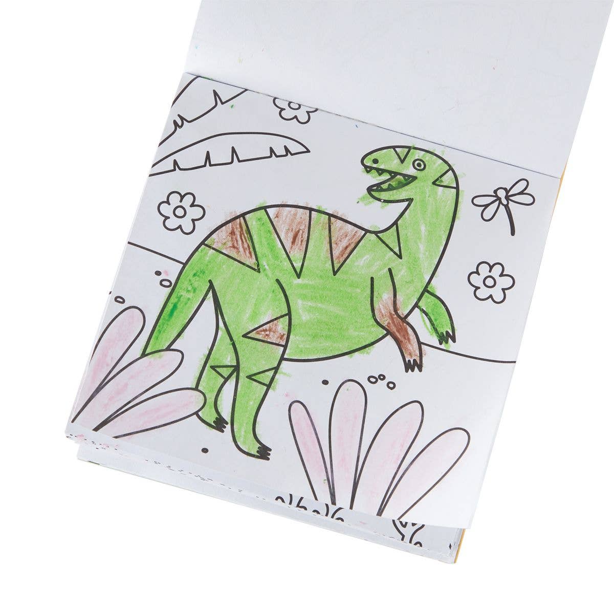 OOLY - Carry Along Crayon & Coloring Book Kit-Dinoland (Set of 10) - Image 3