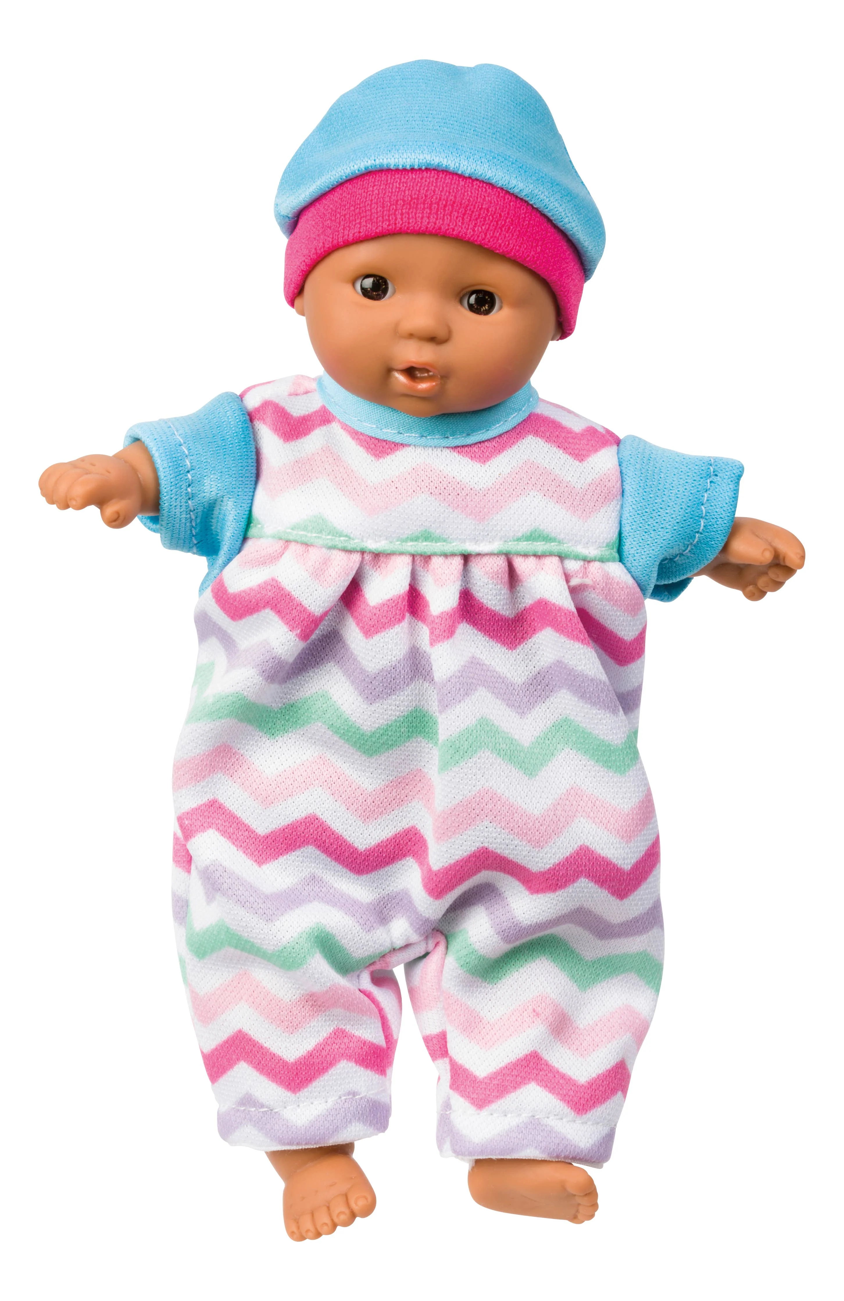 Toysmith - My Sweet Baby 6" Mini Babies-Asst Skin Tones Dolls - Image 3