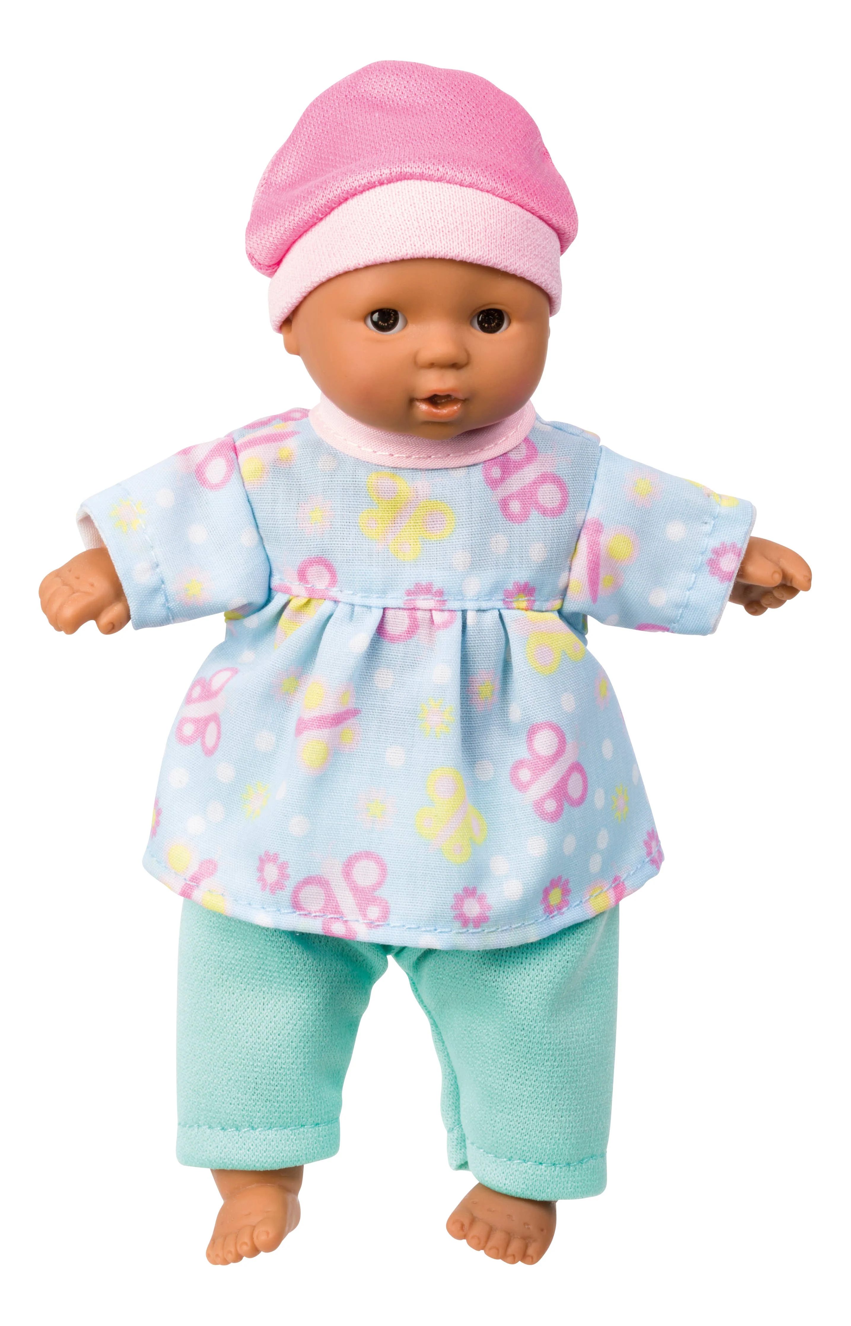 Toysmith - My Sweet Baby 6" Mini Babies-Asst Skin Tones Dolls - Image 5
