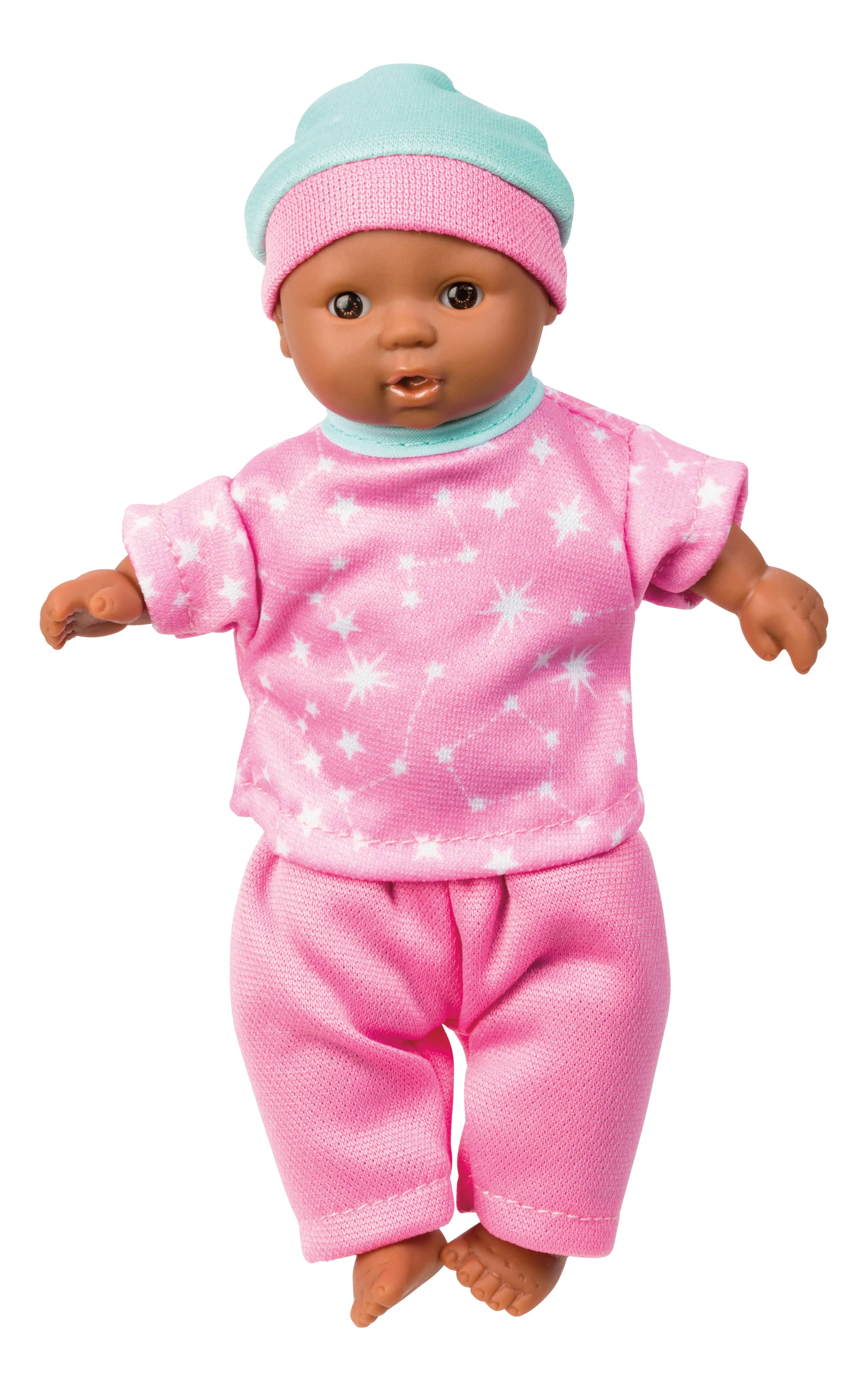 Toysmith - My Sweet Baby 6" Mini Babies-Asst Skin Tones Dolls - Image 7